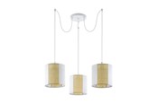 Lamper - EGLO ANHEM KLYNGE 3L E27 HVID/HAVGRÆS/PAPIR - 43403