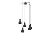 Lamper - EGLO CASIBARE KLYNGE 5XE27 Ø150 SORT - 99553