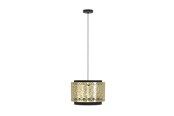 Lamper - EGLO SANBACH PENDEL Ø420 E27 SORT/MESSING - 43981