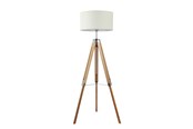Lamper - EGLO LANTADA GULV KROM/BEIGE FSC - 44114