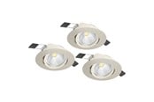 Lamper - EGLO SALICETO INDBYG. SÆT KIP Ø88 3X450LM DÆMPB. BS - 900746