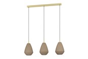 Lamper - EGLO CAPRAROLA LANGBORD 3L BM/SAND - 900813