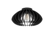 Lamper - EGLO COSSANO 3 LOFT E27 Ø450 SORT/TRÆ - 901001