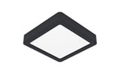 Lamper - EGLO FUEVA 6 PLAFOND 150X150 CCT 7W 1100LM SORT - 901302