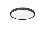 Lamper - EGLO FUEVA 6 PLAFOND Ø280 CCT 14,2W 2000LM IP44 SORT - 901326
