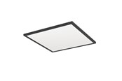 Lamper - EGLO ROVITO-R LOFT 500X500 CCT 28,8W 4200LM DÆMPB. IP44 SORT - 901457