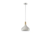 Lamper - EGLO SABINAR PENDEL E27 Ø280 SILVER - 96985