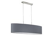 Lamper - EGLO PASTERI LANGBORD 2L L1000 GRÅ - 31586