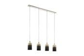 Lamper - EGLO AZBARREN LANGBORD 4XE27 L1195 GRÅ - 39752