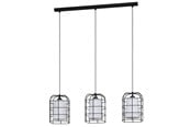Lamper - EGLO BITTAMS LANGBORD 3XE27 SORT - 43355