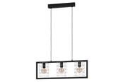Lamper - EGLO JUBILY LANGBORD E27 L770 SORT/HVID - 43663