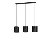 Lamper - EGLO MANBY LANGBORD 3L E27 SORT - 43796