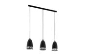 Lamper - EGLO SAVIGNANO LANGBORD 3X SORT - 97444