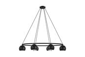 Lamper - EGLO CANTALLOPS LANGBORD E14 6L 520X1150 SORT - 98456
