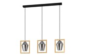 Lamper - EGLO VIGLIONI LANGBORD 3XE27 L1060 SORT/RØG - 99702