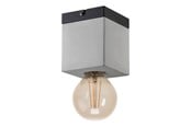Lamper - EGLO PRESTWICK 3 LOFT E27 BETON/SORT - 43595