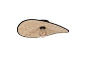 Lamper - EGLO MARYWELL LOFT 500X345 E27 SORT/BAMBUS - 44043