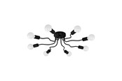 Lamper - EGLO ORAZIO LOFT Ø680 8XE27 SORT - 97984