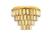 Lamper - EGLO ERSEKA LOFT 7L E14 MESSING/KRYSTAL - 99096