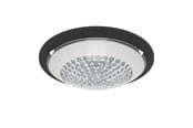 Lamper - EGLO ACOLLA 1 LOFT Ø290 11W 1300LM SORT/HVID/KLAR - 99356