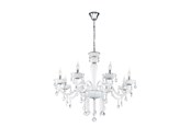 Lamper - EGLO CARPENTO LYSEKRONE 8L HVID - 39114