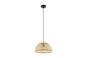 Lamper - EGLO CLAVERDON PENDEL E27 Ø370 BAMBUS - 43253