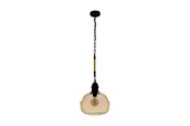 Lamper - EGLO MARYSVILLE PENDEL E27 Ø325 NATUR/AMBER - 43335