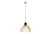Lamper - EGLO STILLINGTON PENDEL E27 SORT/GULD - 43767