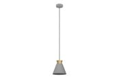 Lamper - EGLO TWICKEN PENDEL E27 GRÅ/GULD - 43838