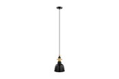 Lamper - EGLO GILWELL PENDEL Ø185 SORT/MESSING - 49693