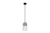 Lamper - EGLO CONSETT PENDEL Ø140 BETON/SORT - 49783