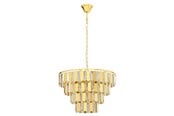 Lamper - EGLO ERSEKA PENDEL 7L E14 MESSING/KRYSTAL - 99097
