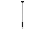 Lamper - EGLO BUTRANO PENDEL GU10 SORT/SILVER - 99697