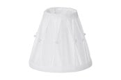Lamper - EGLO SKÆRM Ø140 PERLEDEKOR HVID - 49959