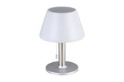 Lamper - EGLO SOLCELLE BORDLAMPE SILVER/HVID - 48749