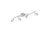 Lamper - EGLO SALTO SPOTSKINNE 6X640/180LM KROM - 32829