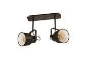Lamper - EGLO MITCHLEY SPOT 2XE27 L470 SORT - 43386