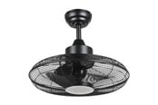 Lamper - EGLO IGELDO VENTILATOR Ø530 TW AC SORT - 35133