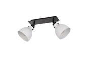 Lamper - EGLO MATLOCK VÆG 2XE27 GRÅ - 43828