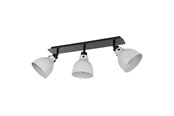 Lamper - EGLO MATLOCK VÆG 3XE27 GRÅ - 43829