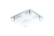Lamper - EGLO ABIOLA VÆG/LOFT 4X450LM 220X220 KROM - 75329