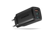 Mobil - Adaptere & Opladere - AXAGON Wall Charger 65W PD 3.0 & Quick Charge 4+ - 2 × USB-C + 1 × USB-A - ACU-DPQ65