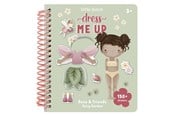 Kreativt Legetøj - Little Dutch Dress up Sticker Book Rosa Fairy Garden - 126324