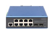 Switch - DIGITUS - switch - industrial - 8 ports - Managed - DN-651156