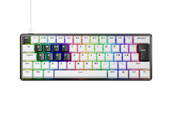 Tastatur - Pulsar PCMK 3 HE 60 (ISO) - Gaming Tastatur - Uden Numpad - Nordisk - Hvid - PCMK3HE606