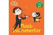 Børnebøger - Min lille musikbog: Musikinstrumenter - Børnebog - Papbog - 9788776430153