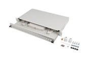 Netværkstilbehør - Lanberg patch panel - 1U - 19" - 24 x SC simplex / 24 x LC duplex - FOP1-24SS-LDS