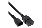Strømkabel (intern) - InLine - power cable - IEC 60320 C14 to IEC 60320 C19 - 2 m - 16659G