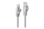 Netværkskabel - Lindy patch cable - 5 m - grey - Grå - 5m - 48365