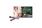 Skrive- og Tegneværktøjer - Sakura - Cray-Pas Expressionist Set 12 Oil Pastels Multi-Cultural - XLP12SA